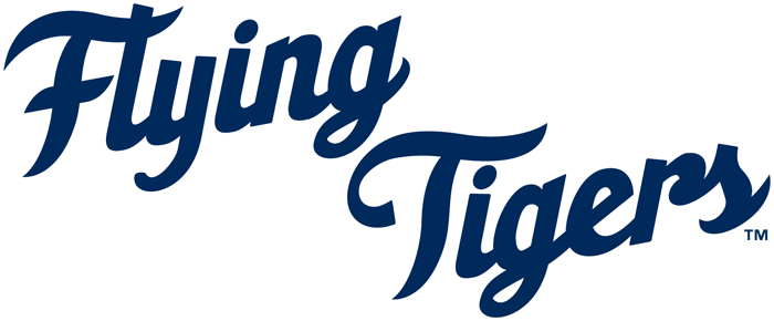 Lakeland Flying Tigers 2007-Pres Wordmark Logo iron on paper